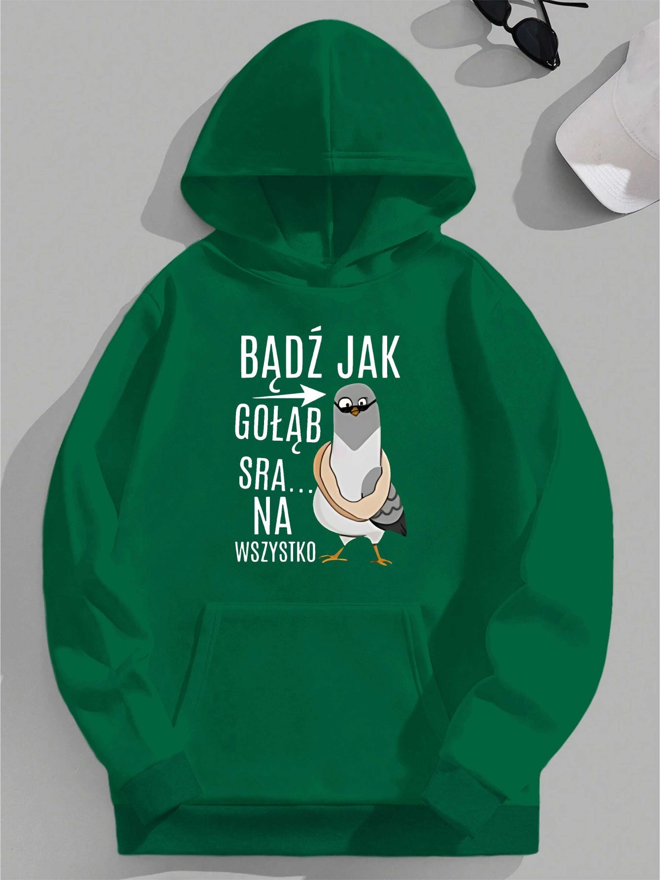 Bluza z kapturem „Bądź jak gołąb…”