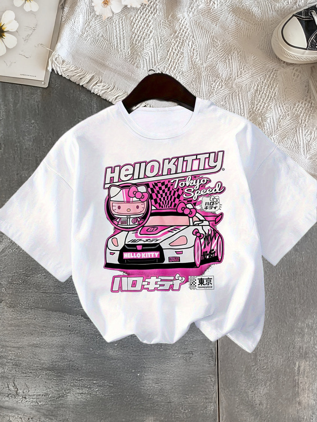 Koszulka Damska Hello Kitty Tokyo Speed