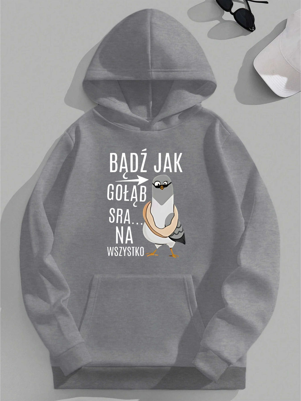 Bluza z kapturem „Bądź jak gołąb…”