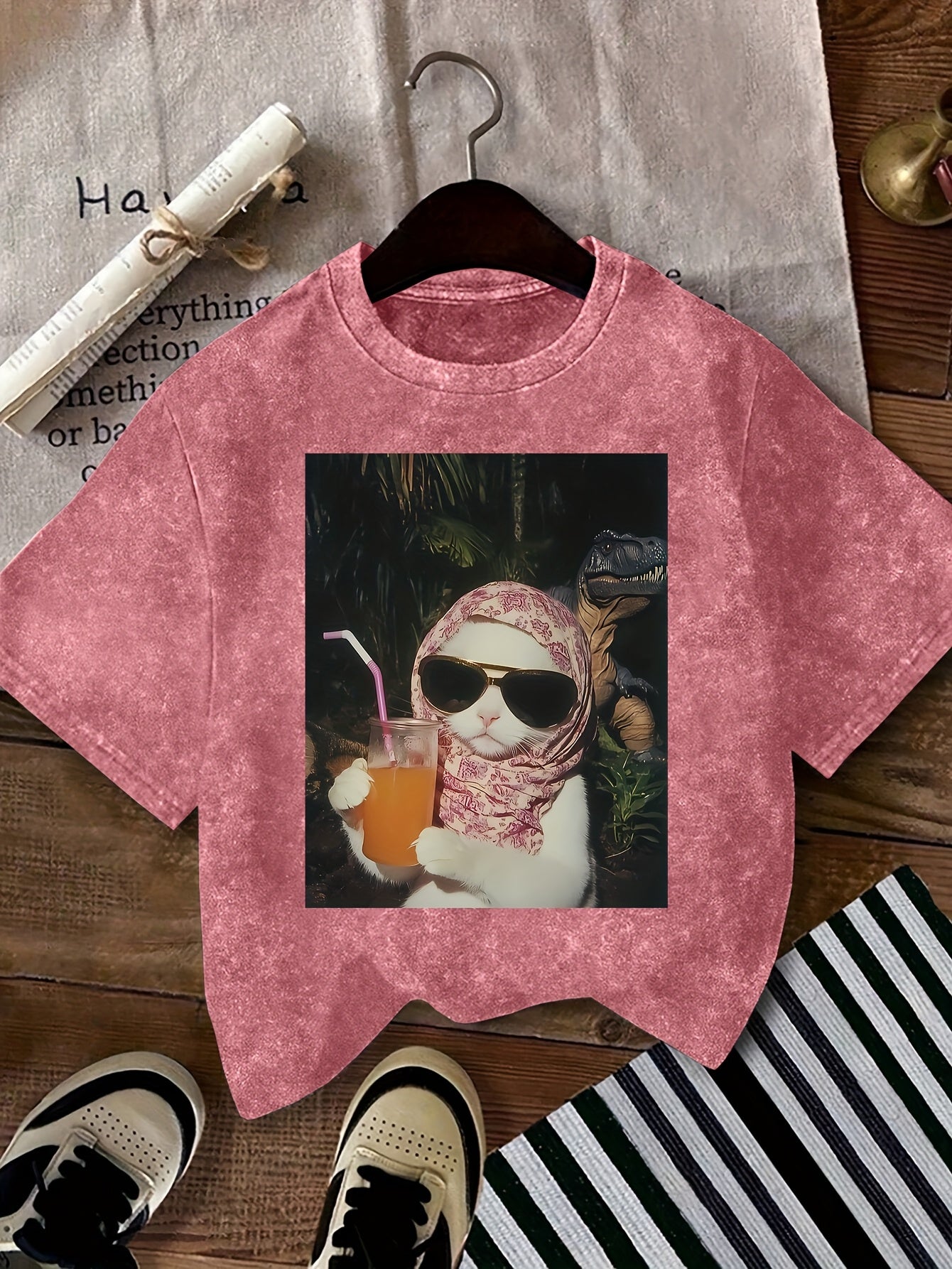 Koszulka damska Desert Chill Cat