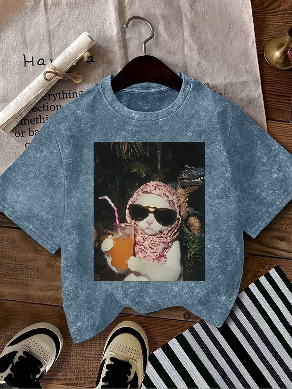 Koszulka damska Desert Chill Cat