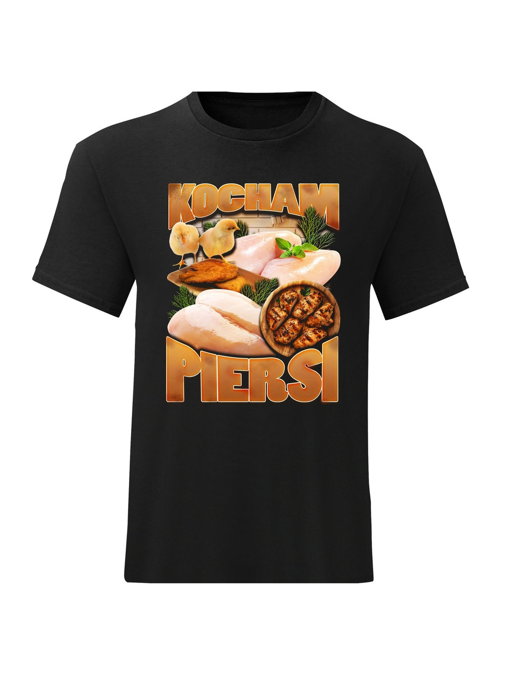Koszulka „Kocham Piersi” – 100% Bawełna