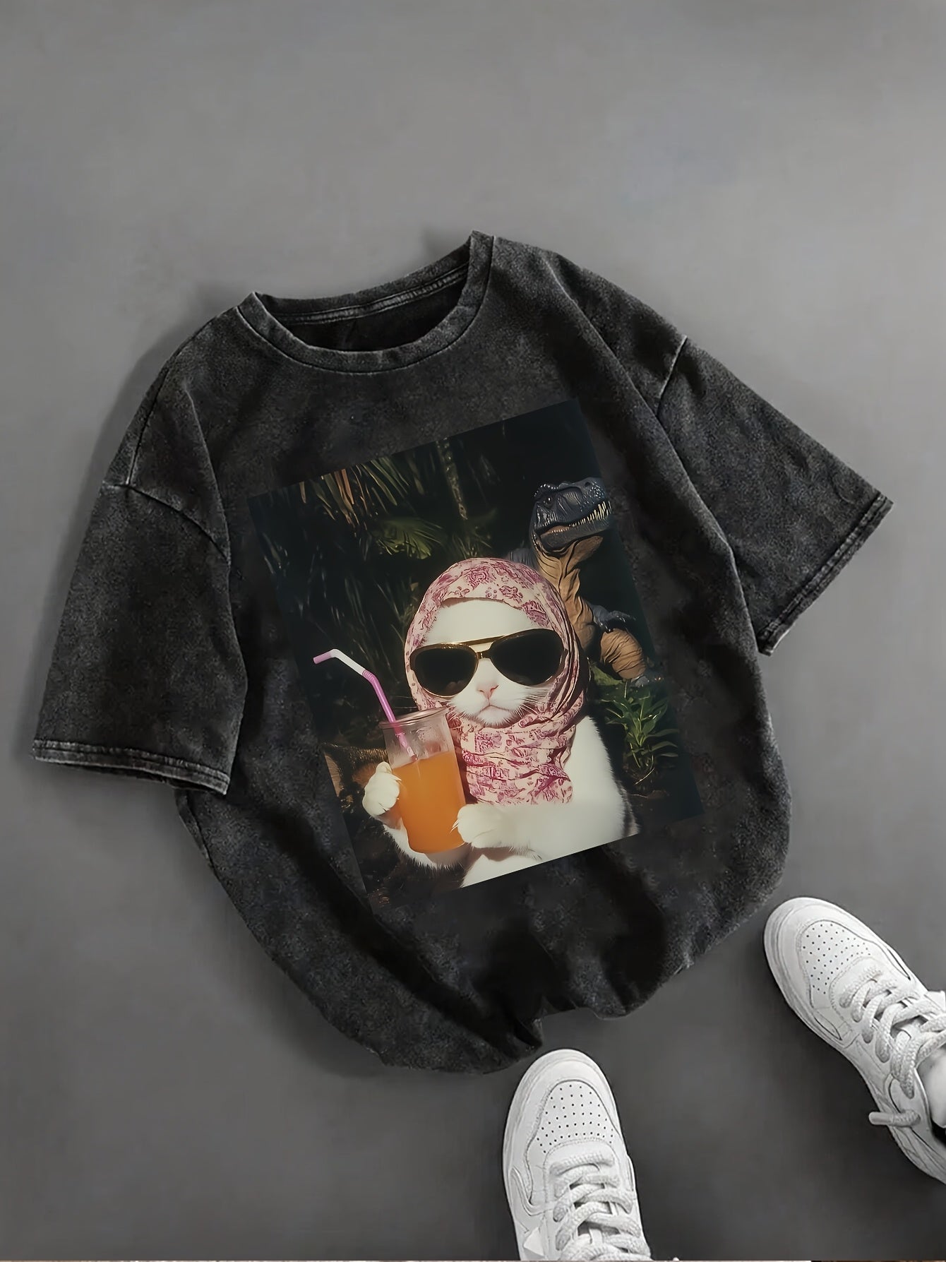 Koszulka damska Desert Chill Cat