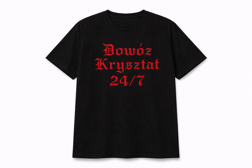 Koszulka „Dowóz Kryształ 24/7”