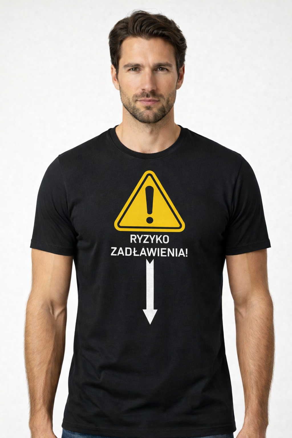 Koszulka „Ryzyko Zadławienia” – 100% Bawełna
