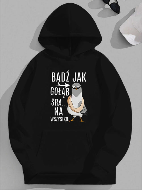 Bluza z kapturem „Bądź jak gołąb…”